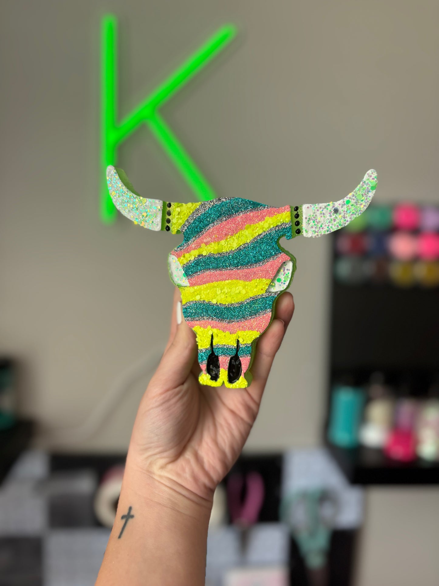 Lg Bull Skull