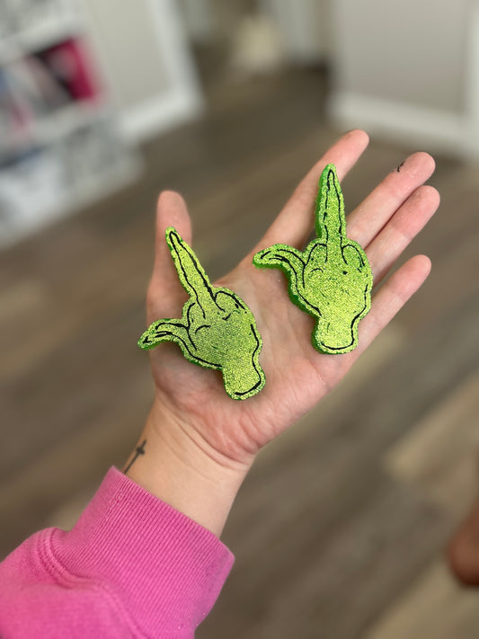 Green Finger Vent Clips