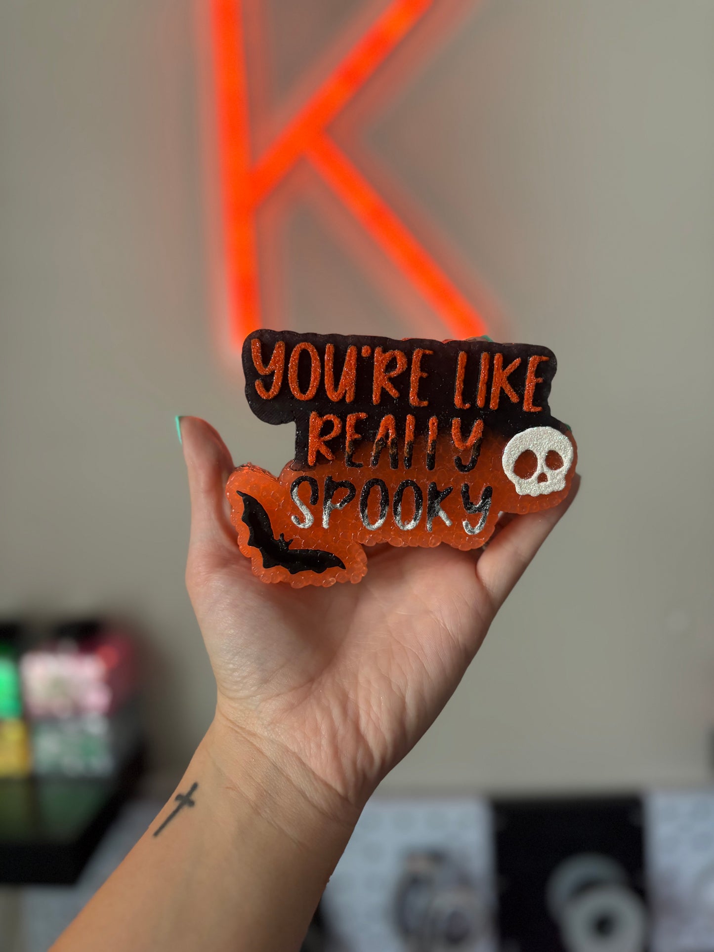 You're like really spooky- Mahogany Teakwood