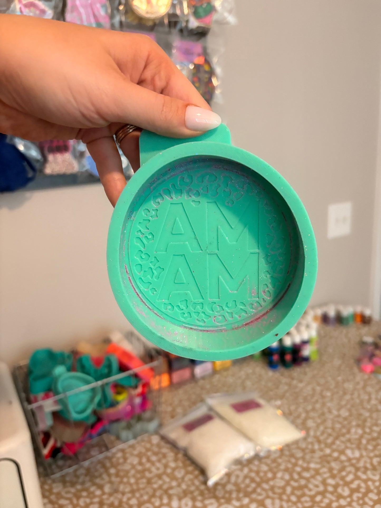 Cheetah Mama Mold