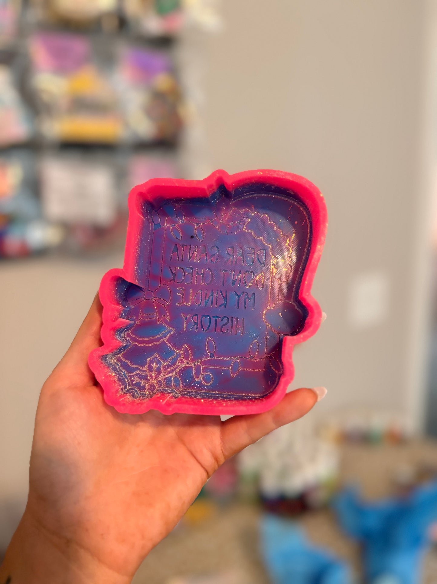 Dear Santa kindle history Mold
