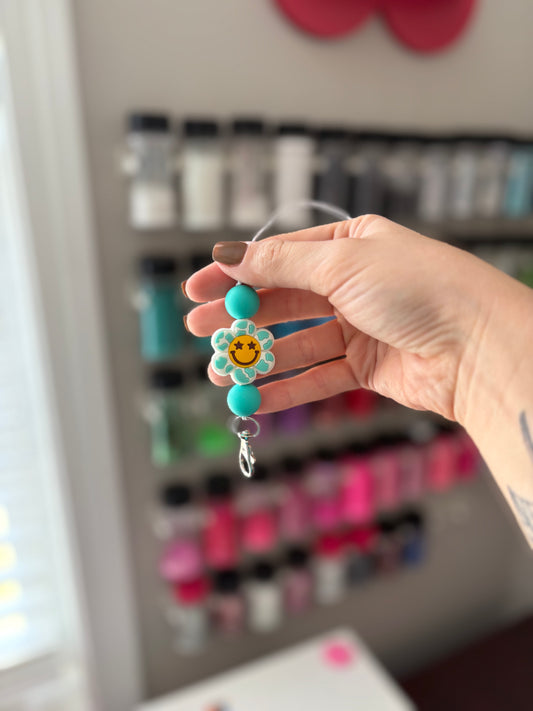 Freshie Hanger- Flower Smiley