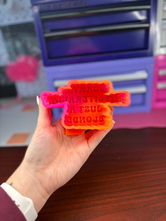 Literally just a blonde Mold