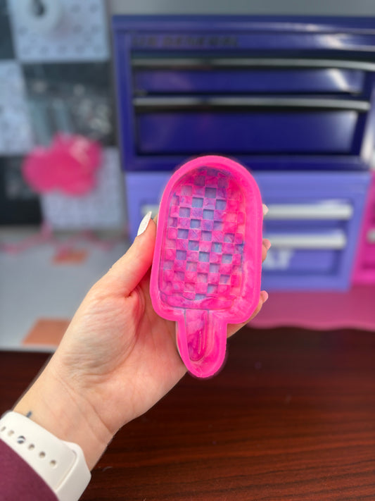 Checkered Popsicle Mold