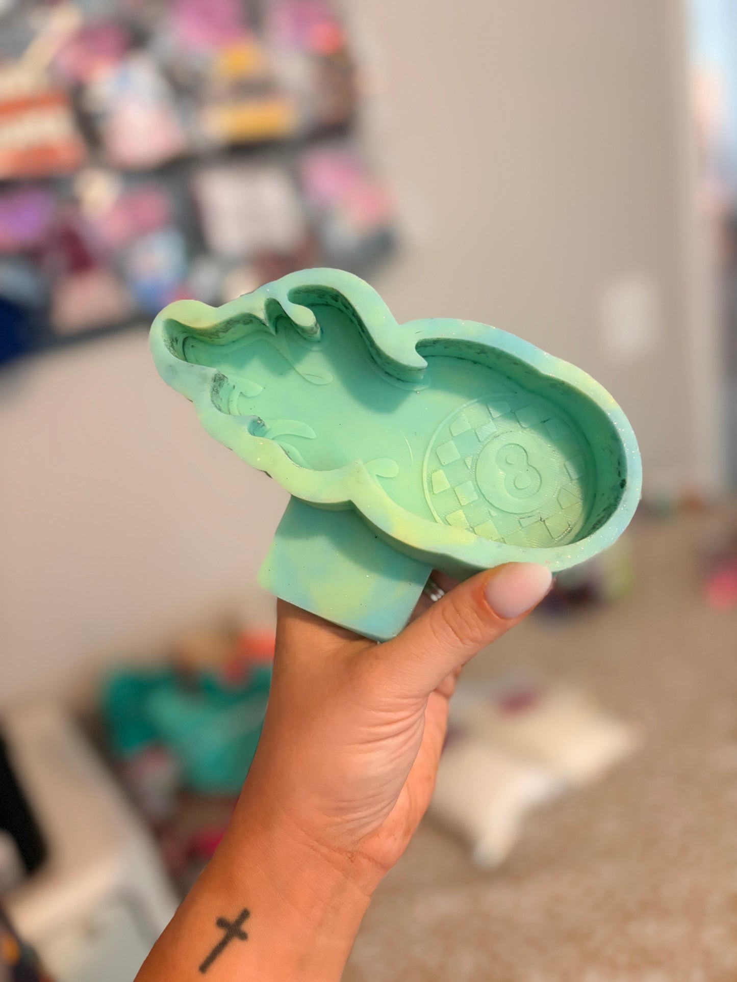 8Ball Flame Mold