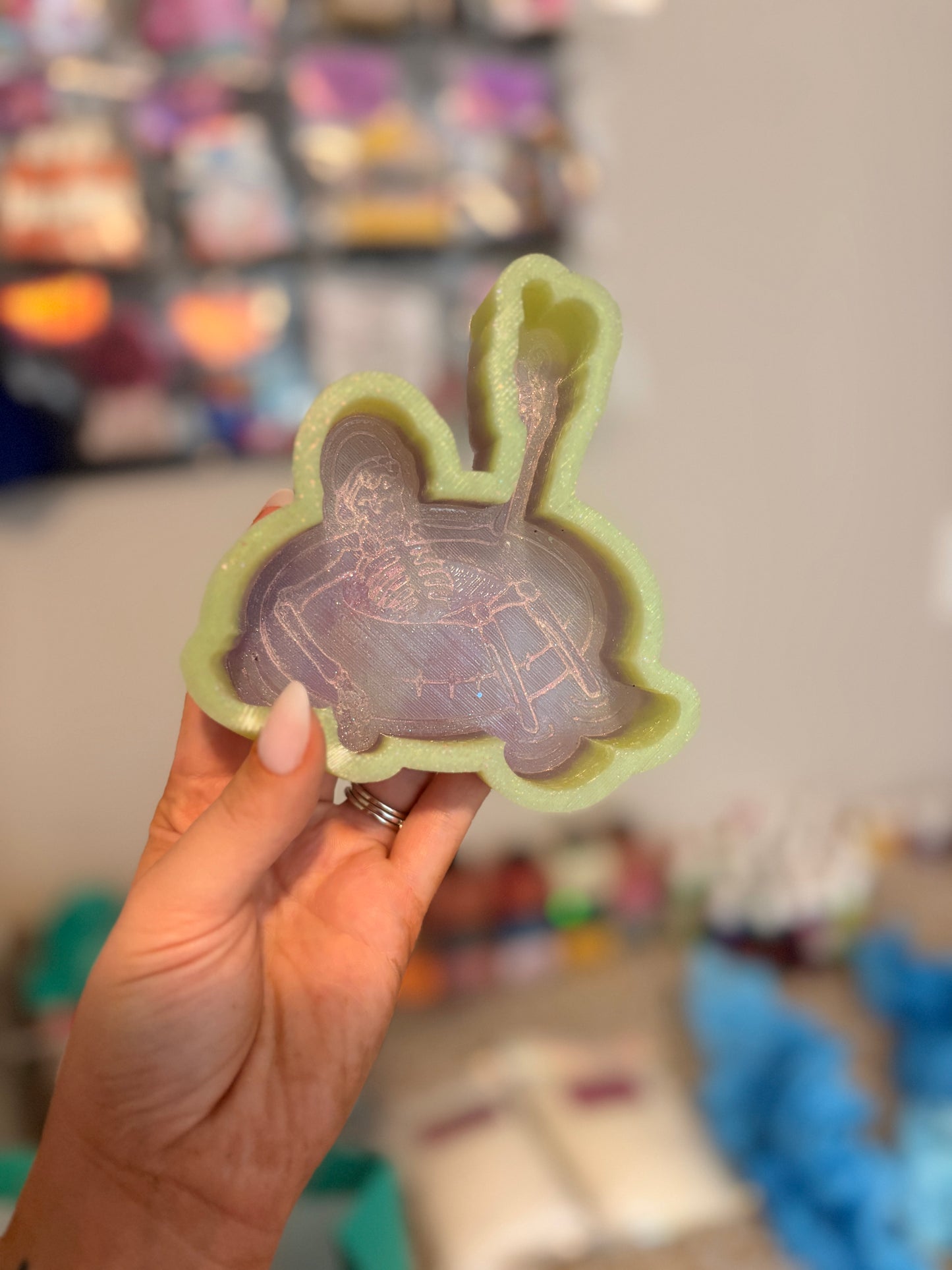 Skeleton Pool Float Mold