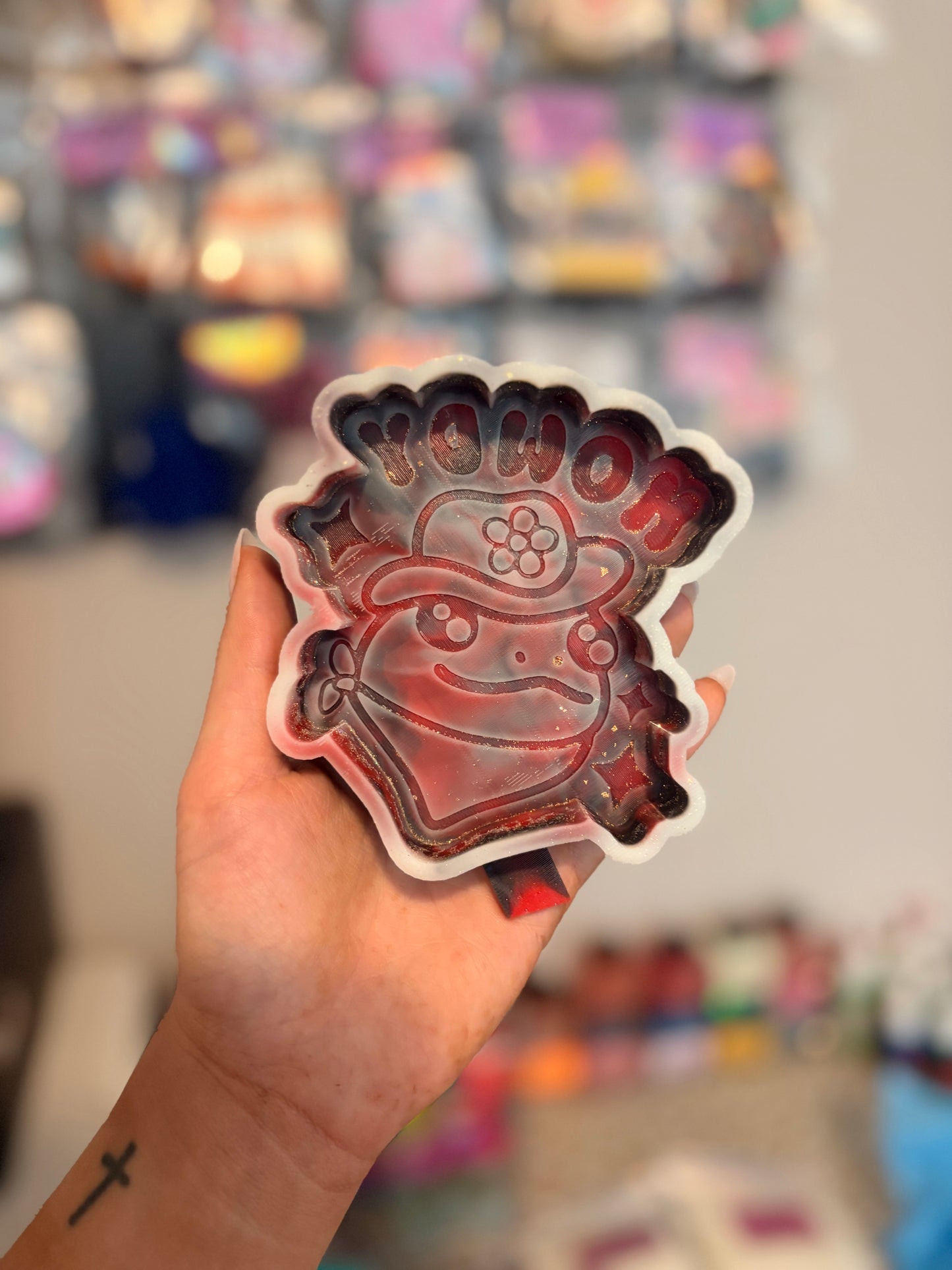 Howdy Frog Mold