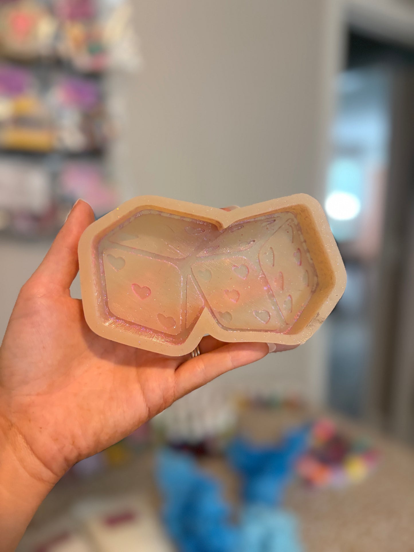 Heart Dice Mold