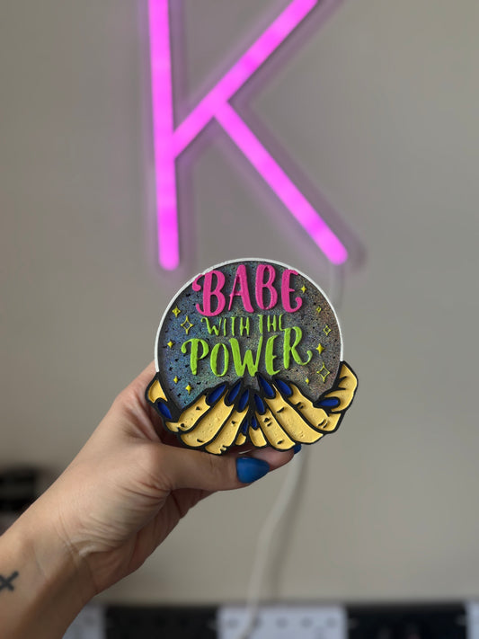 Babe with the power